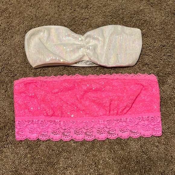 Victorias Secret PINK Sequence Bandeau bundle - Picture 1 of 5